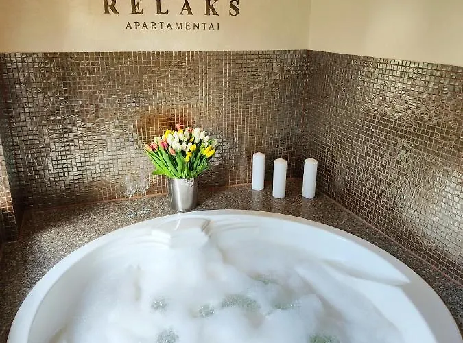 Jacuzzi Apartamentai Relaks * Клайпеда